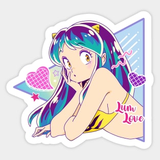 Urusei Yatsura Stickers for Sale | TeePublic